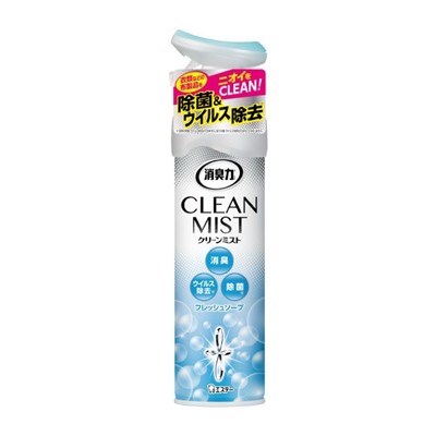 ST SHOSHURIKI CLEAN MIST Мист-освежитель воздуха для комнаты аромат свежести и мыла спрей 280 мл