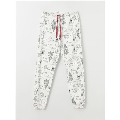 LC Waikiki Bisiklet Yaka Baskılı Uzun Kollu Kadın Pijama Takımı, LCW DREAM                                            
                                            Bisiklet Yaka Baskılı Uzun Kollu Kadın Pijama Takımı