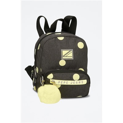Mochila Leire Gris y amarillo