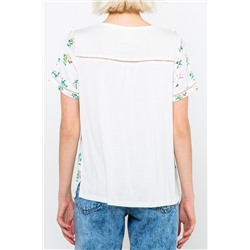 Camiseta Blanco y verde