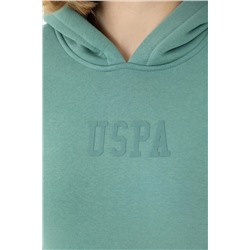 Kadın Mint Basic Sweatshirt