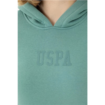 Kadın Mint Basic Sweatshirt
