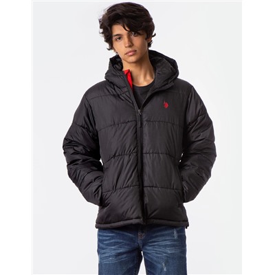 109534-P700A  MODERATE HOODED PUFFER JACKET