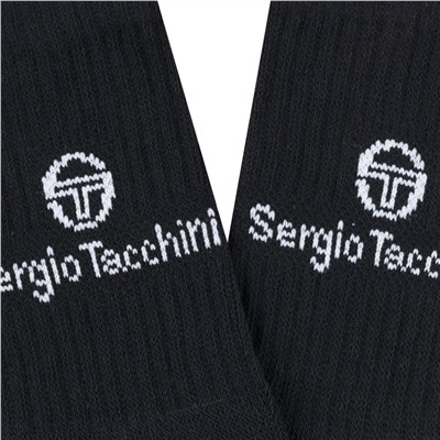 Sergio Tacchini Unisex Tennissocken 3 Paar schwarz 93230732