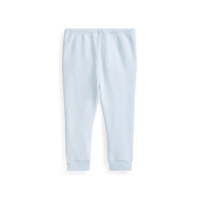 Waffle-Knit Cotton Pant