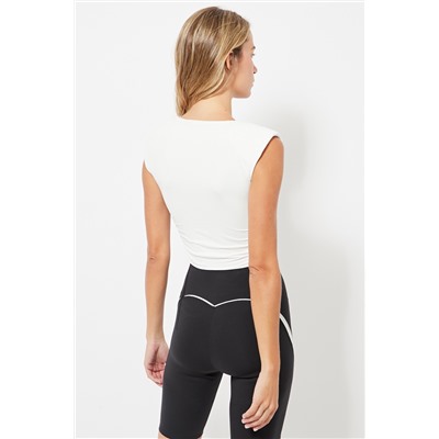 Top crop - Blanco