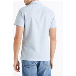 Camisa slim fit - Azul