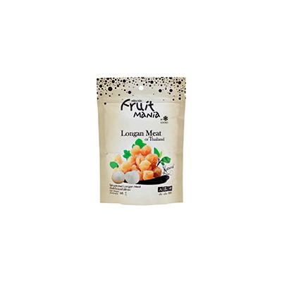 Сушеные плоды лонгана без сахара от Fruit Mania 65 гр / Fruit Mania Dehydrated Longan Meat 65g