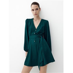 Kleid mit hohem Viskoseanteil