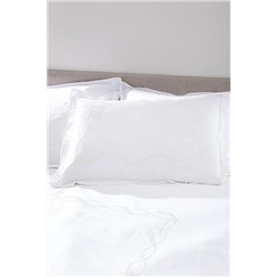 Marguerite King Size Nakışlı Nevresim Takımı - Saten