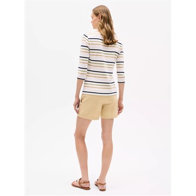 Stripe Boatneck T-Shirt