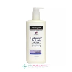 Neutrogena Hydratation Profonde Lait Corps Hypoallergénique Sans Parfum 400 ml