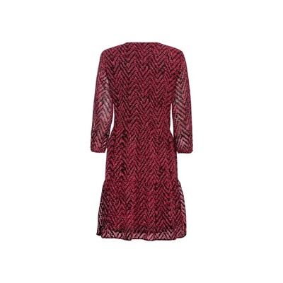 ESMARA® Kleid Damen Chiffon, tailliert geschnitten