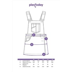 Сарафан PLAYTODAY, 973942