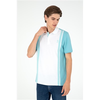 Erkek Regular Fit Polo Yaka Mint Tişört