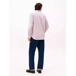 Regular Fit Stripe Stretch Oxford Shirt