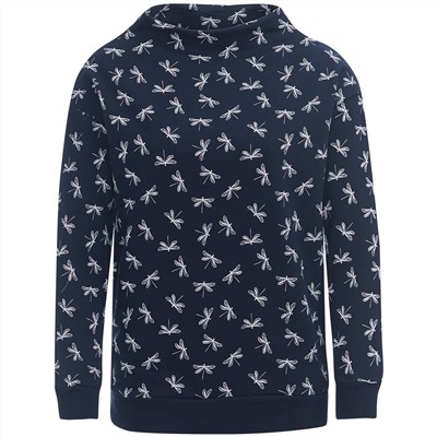 Damen Sweatshirt mit Stehkragen