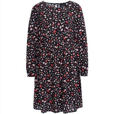 Damen Kleid mit elastischer Taille