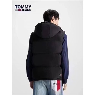 Мужская пуховая жилетка  Tomm*y Hilfige*r  Экспорт