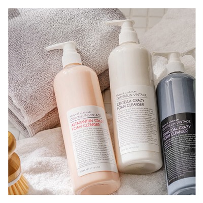 Crazy Foam Cleanser (Charcoal), Пенка для умывания (уголь)