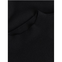 Bluse mit gesprenkelter Textur