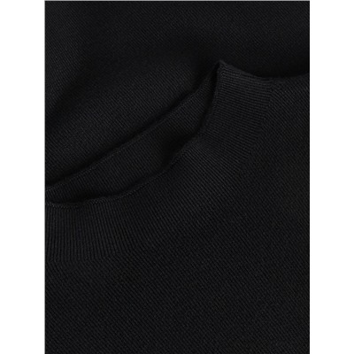 Bluse mit gesprenkelter Textur