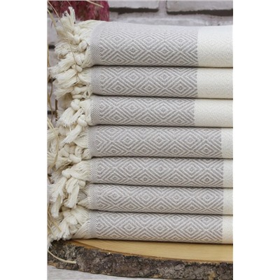 Fabric Box, %100 Doğal Pamuk Elmas Peştemal Banyo Havlusu Türk Havlusu Hamam Plaj Havlusu