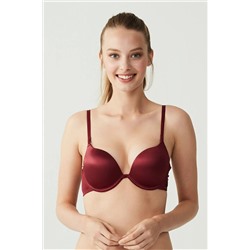 U.S. Polo Assn., - Kadın Bordo Çift Destekli Sütyen 66146