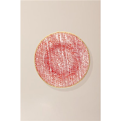 Bella Pasta Tabağı - Kırmızı - 22 cm
