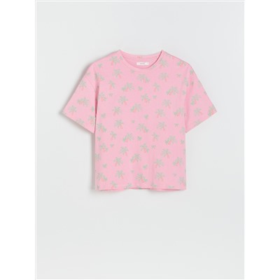 Bedrucktes T-Shirt im Regular-Fit