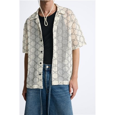 CAMISA JACQUARD CALADOS