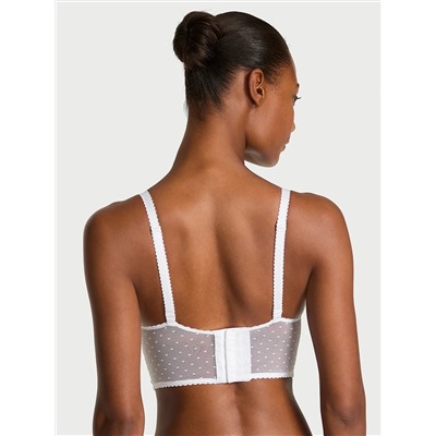 Victoria's Secret Sexy Tee Daisy Eyelet Wireless Push-Up Bra Top