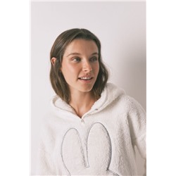 Pijama largo polar estampado animal Miffy