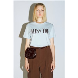 Camiseta Celeste