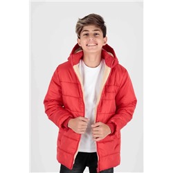 AHENGİM Kids Erkek Çocuk Içi Welsoftlu Erkek Mont Ak2237 1-2-10001175