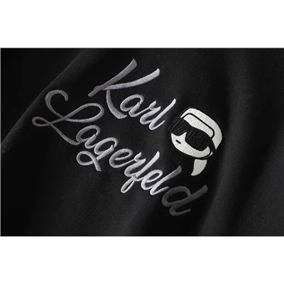Свитшот Kar*l Lagerfel*d с вышивкой