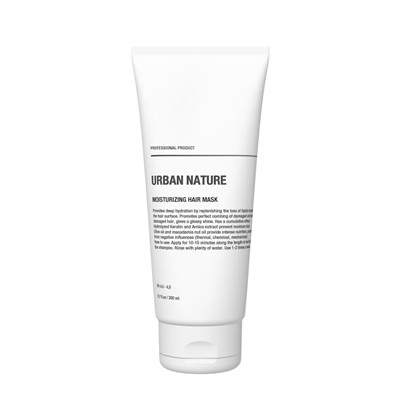 [URBAN NATURE] Маска для волос УВЛАЖНЯЮЩАЯ Moisturizing Mask, 200 мл