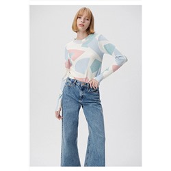 Mavi Pastel Renkli Yumuşak Top Slim Fit / Dar Kesim 1612030-86419