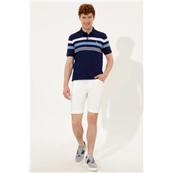 Erkek Lacivert Polo Yaka T-Shirt