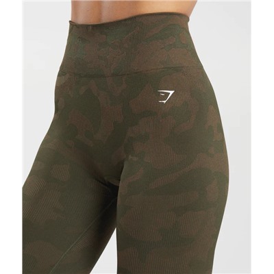 ADAPT CAMO SEAMLESS RIBBED LEGGINGS