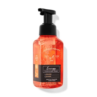 Aromatherapy ORANGE GINGER Gentle Foaming Hand Soap