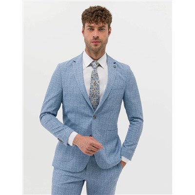 Açık Mavi Super Slim Fit Spor Takım Elbise