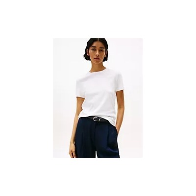 Drapey Smooth Cotton T-Shirt