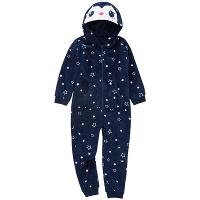 Mädchen Onesie im Pinguin-Look