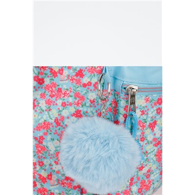 Mochila Aide Celeste y rosa