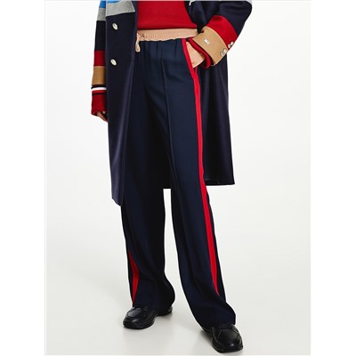 TOMMY HILFIGER RECYCLED STRIPE FLUID PANT