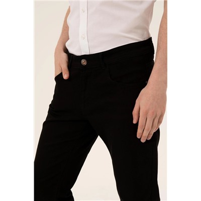 Erkek Siyah Jean Pantolon