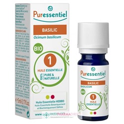 Puressentiel Huile Essentielle Basilic BIO 5 ml