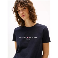 Embroidered Tommy Logo T-Shirt