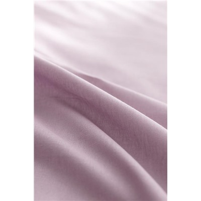 Manon King Size Plus %100 Pamuk Ranforce Lastikli Çarşaf - Açık Mürdüm